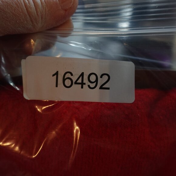 J Crew Womens Sweater XS Red Minimalist Slub Cozy Oversize Y2K Softgirl Preppy - Picture 10 of 10